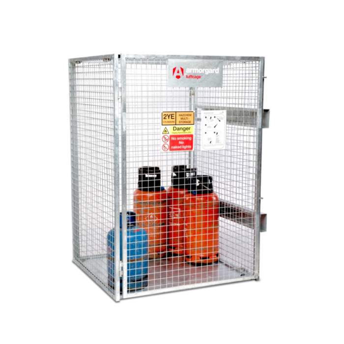Armorgard TuffCage 1300mm (H) x 1240mm (W) x 1800mm (D) Collapsible Gas Cage