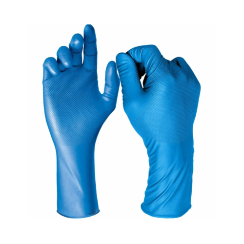 Extra Long Fishscale Nitrile Disposable Gloves - Box of 50