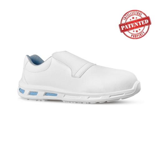 U-Power Blanco White Slip On Safety Shoe