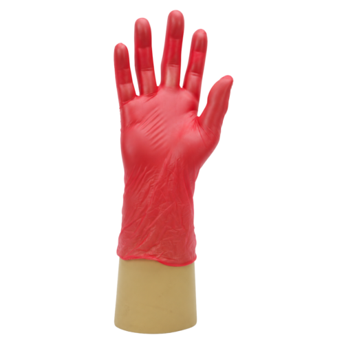 GL0078 ∙ Red Vinyl Powder Free Glove X1000