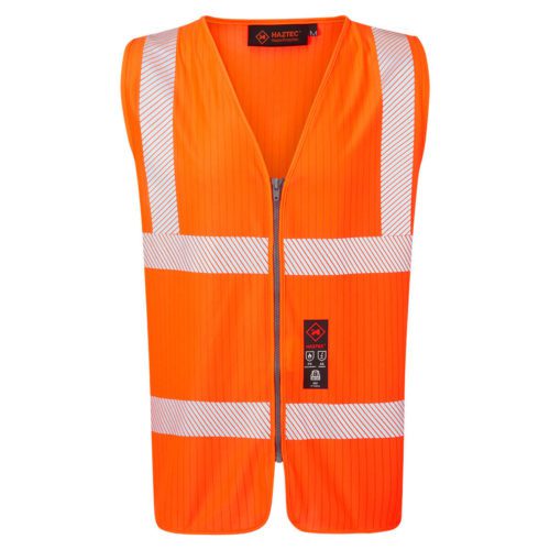AS0308 FR AS Hi-Viz Sleeveless Waistcoat