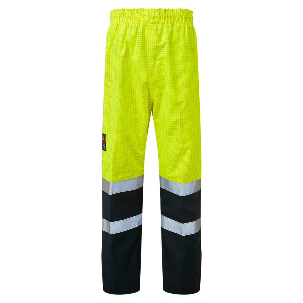 Waterproof Overtrousers - FR AS Hi-Vis Offshore Workwear