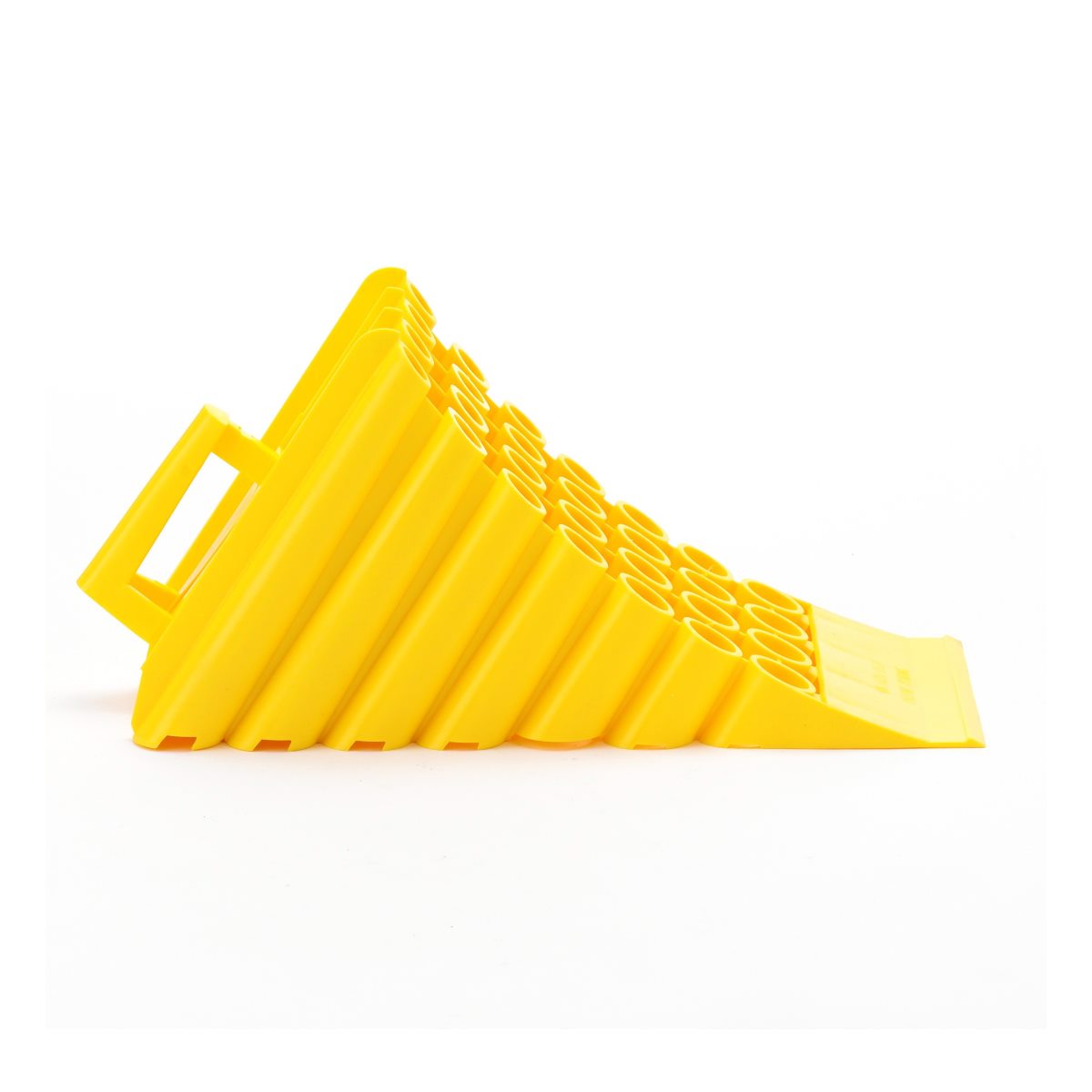 Large Yellow Plastic Wheel Chock (For Vehicles Over 3.5T) Hazchem