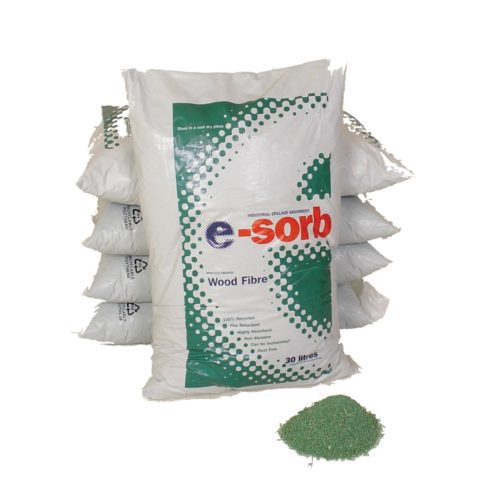 E-Sorb Wood Fibre absorbent Granules 30 Litre