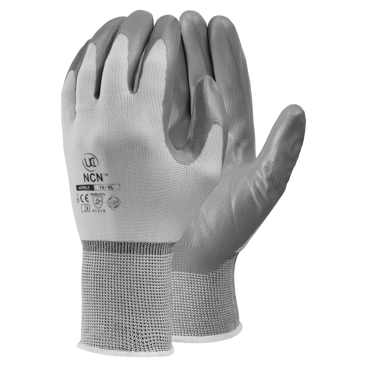 Foam shop nitrile gloves
