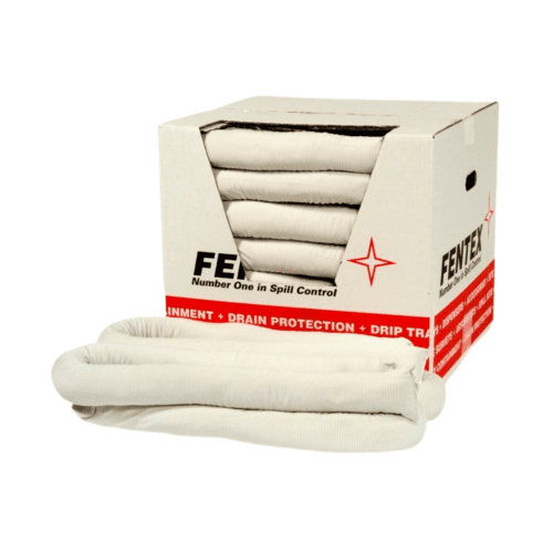 SC0330 Pack of 10 Oil Absorbent 8cm x 1.2m (45L) Spill Socks