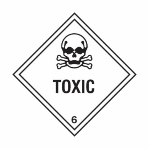 HD1611 UN Hazard Warning Diamond Class 6.1 Toxic