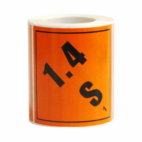 HD8139 UN Diamonds S_A on Roll 100 x 100mm 250 Labels Class 1.4S Explosive