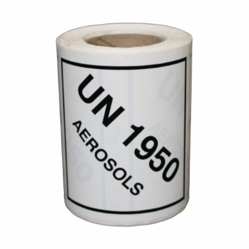 HD8912 UN Diamonds Self Adhesive on Roll 100 x 100mm 250 Labels Aerosol