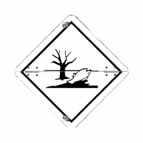 VS7920 Environmentally Hazardous Substance Mark Folding Aluminium Diamond 250 x 250mm