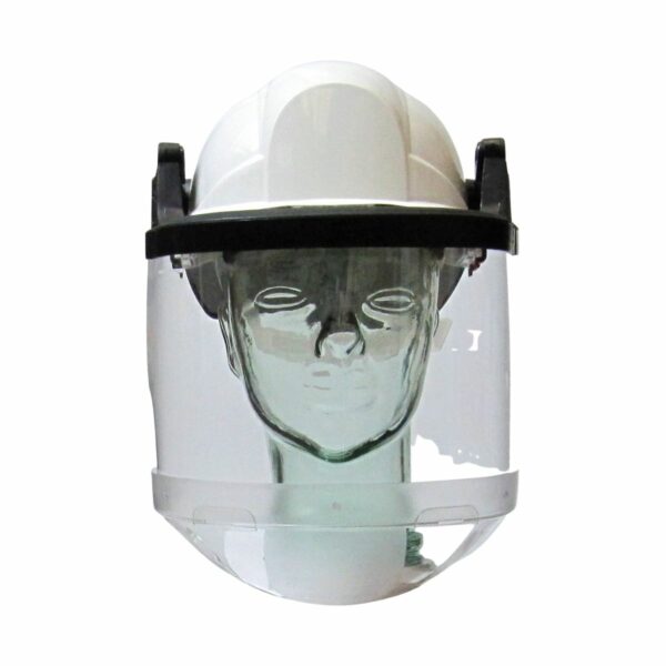 Safety Helmet With Retractable Visor Helmet & Visor Combo