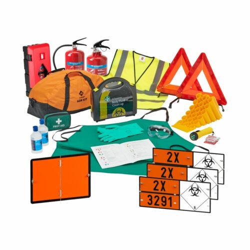 DK0042 Class 6.2 Infectious Substance_Medical Waste ADR Complete Kit for HGVs