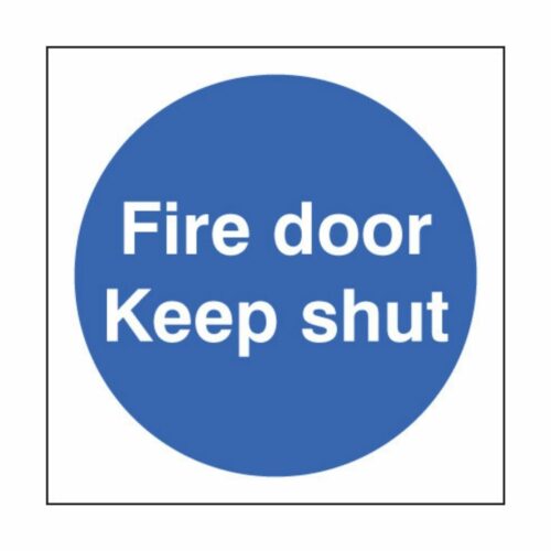 SS21610B Fire Door Keep Shut (80 x 80mm)