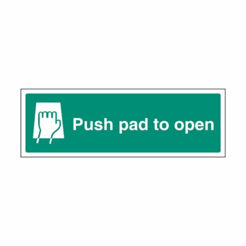 SS32051G Push Pad To Open (300 x 100mm)