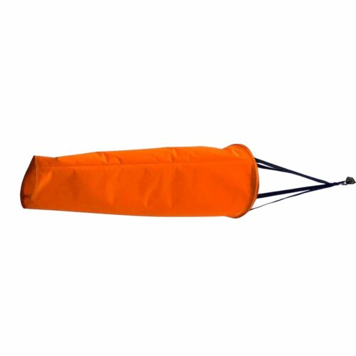 WP5800 3' Fluorescent Orange Industrial Windsock