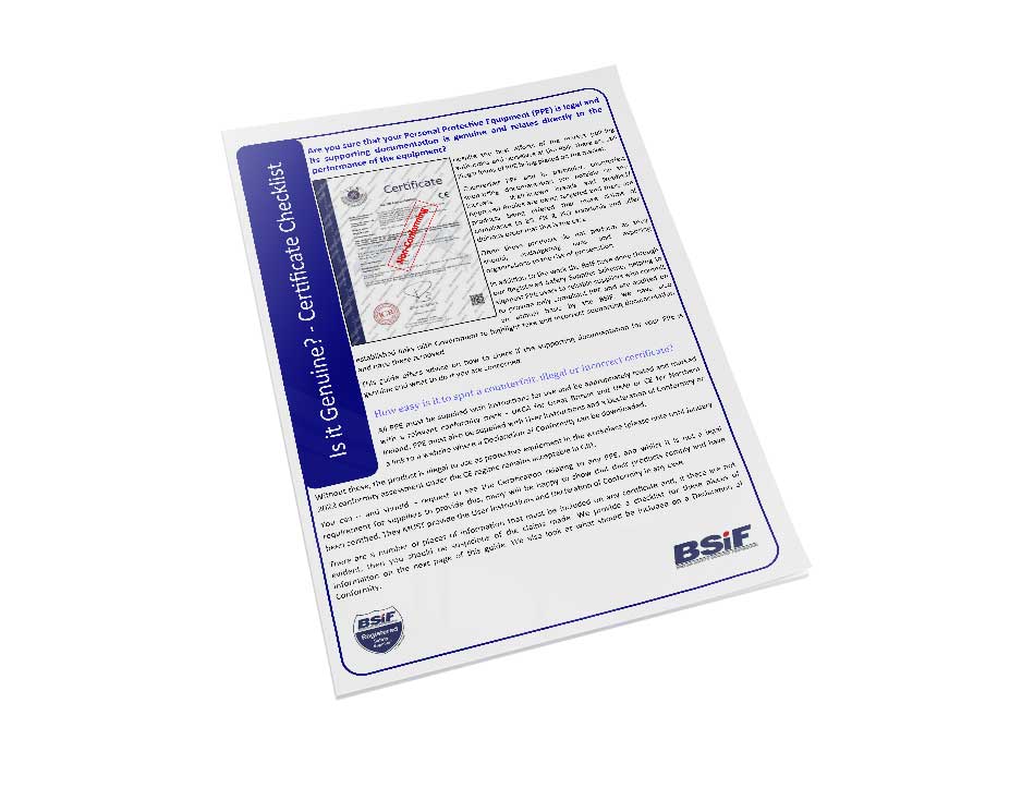 BSIF Checklist
