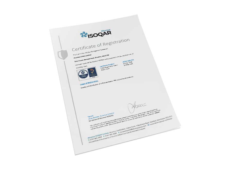ISO 9001 Certificate image