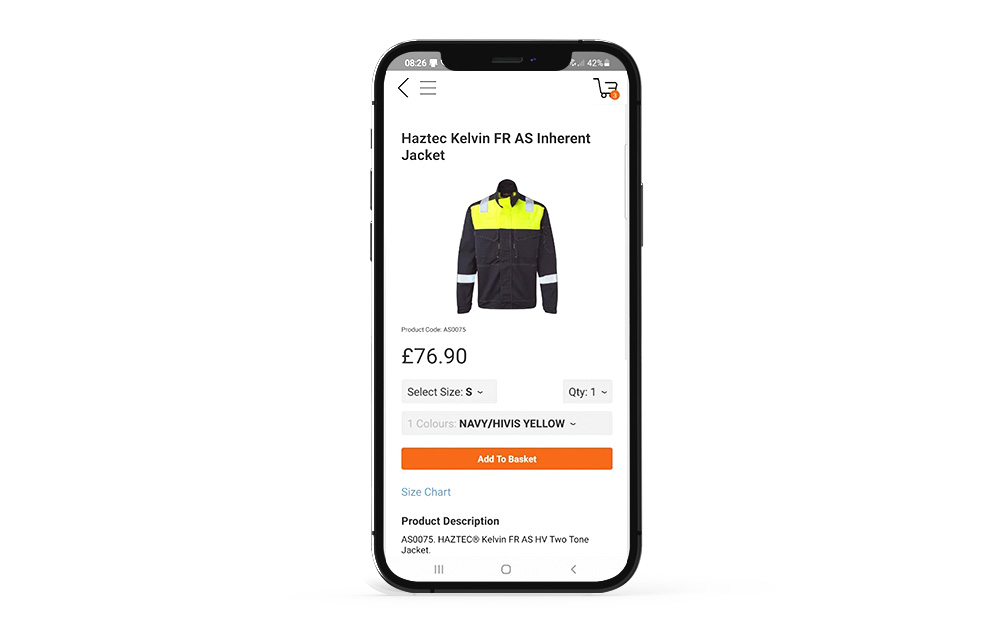 Hazchem Lynx PPE workwear ordering app 3