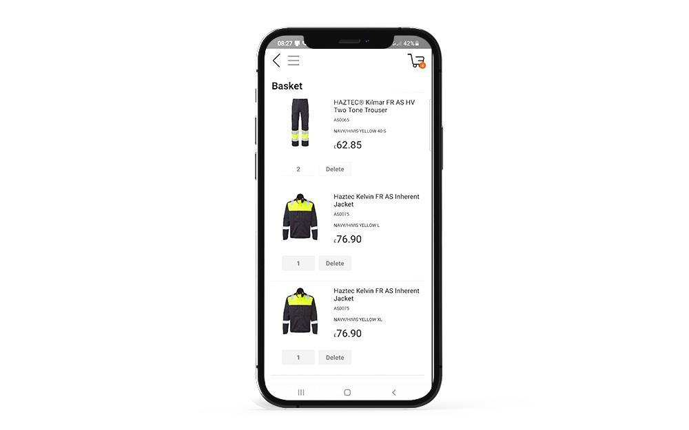 Hazchem Lynx PPE workwear ordering app 6