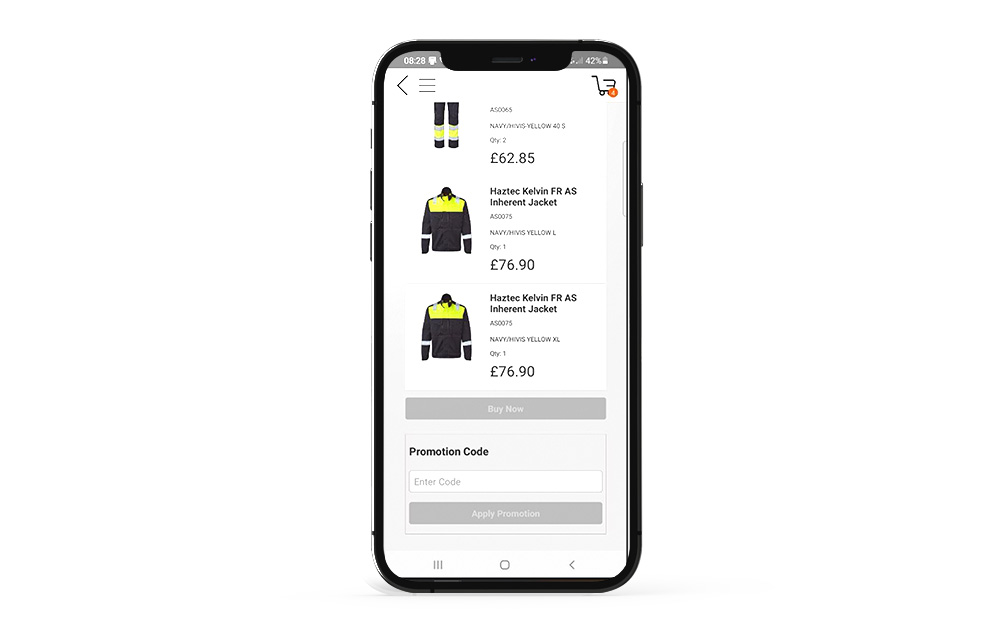 Hazchem Lynx PPE workwear ordering app 9