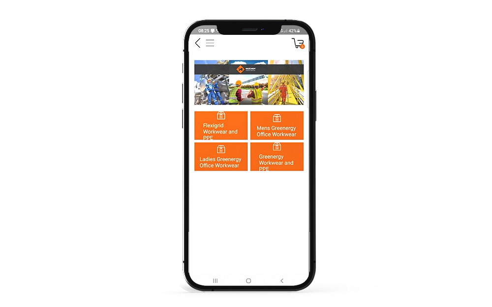 Hazchem Lynx PPE workwear ordering app