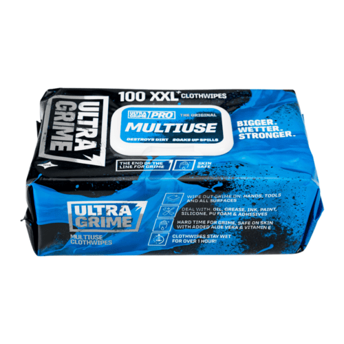 Uniwipe Ultragrime Pro Multiuse Wipes - Pack of 100