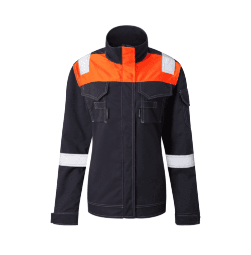 AS0095 HAZTEC Kitina FR AS ARC Jacket_NVY-HVO_Front