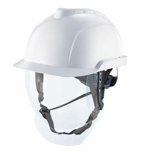 MSA V-Gard 950 Non-Vented Helmet With Integrated Face Shield