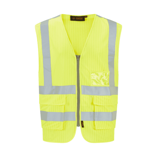 HAZTEC® Executive FR AS Hi-Vis Waistcoat with ID Pocket & 2 Lower Pockets