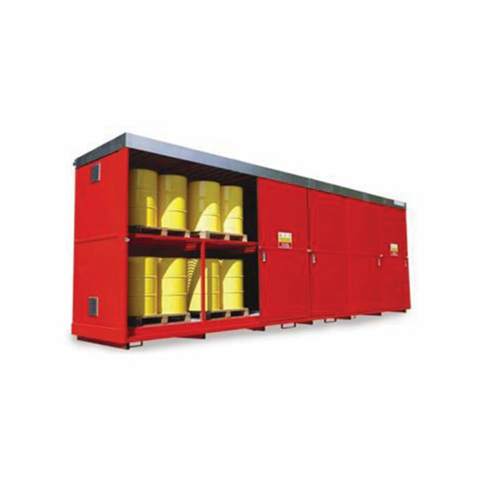 Bunded Storage Rack Bunded Storage Units | Spill-Resistant Hazardous Liquid Storage