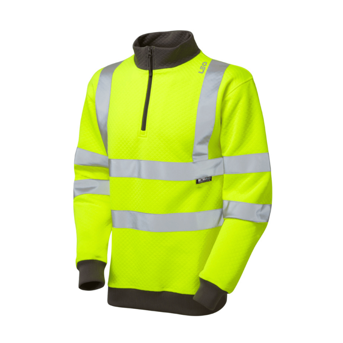 HV2050 ∙ Quarter Zip Hi-Vis Sweatshirt yellow