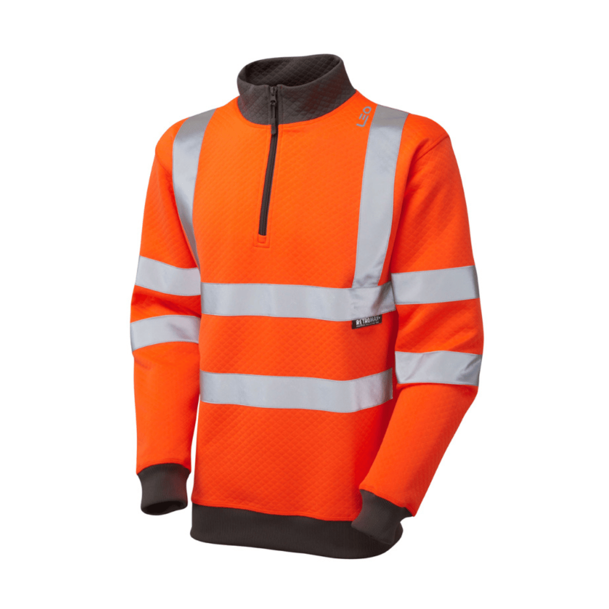 HV2050 ∙ Quarter Zip Hi-Vis Sweatshirt orange