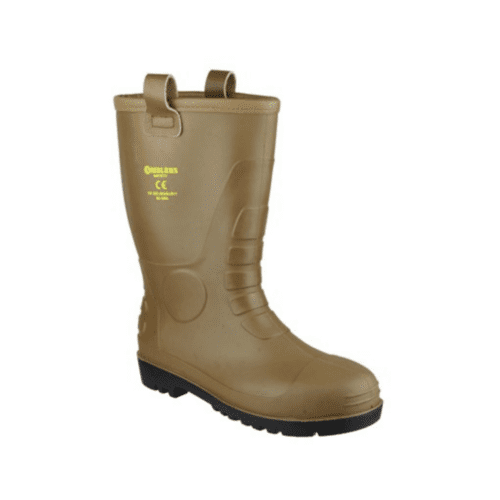 Tan PVC Rigger Boot
