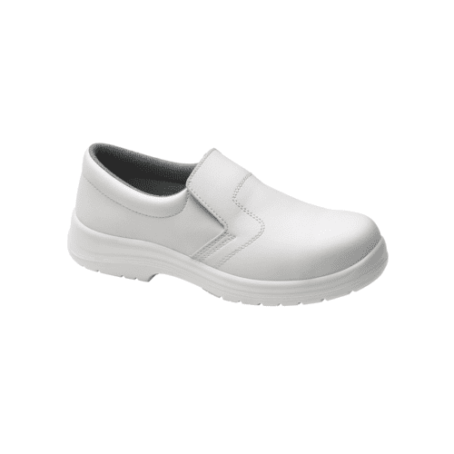 Hygienix White Slip On Shoe