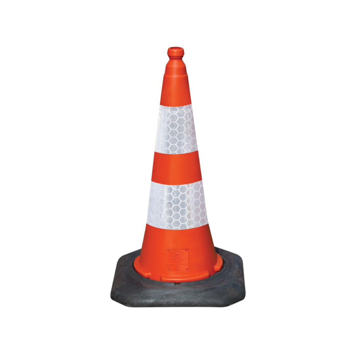 Red traffic cone