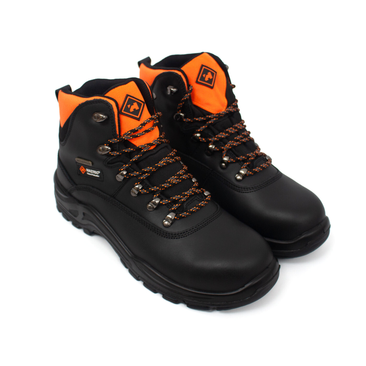 Leather Amazon Safety Boots KAM-LITE Work Boots For Men S3, Slip