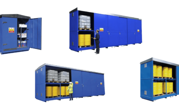 blue chemical store