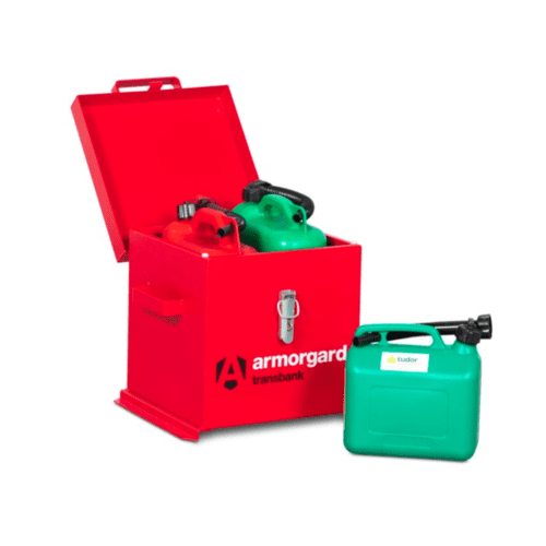 Armorgard TransBank for fuels or chemicals 430mm (H) x 415mm (W) x 365mm (D)