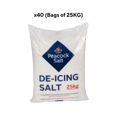 De-Icing Rock Salt White 25kg Bag (1 Pallet of 40 Bags)