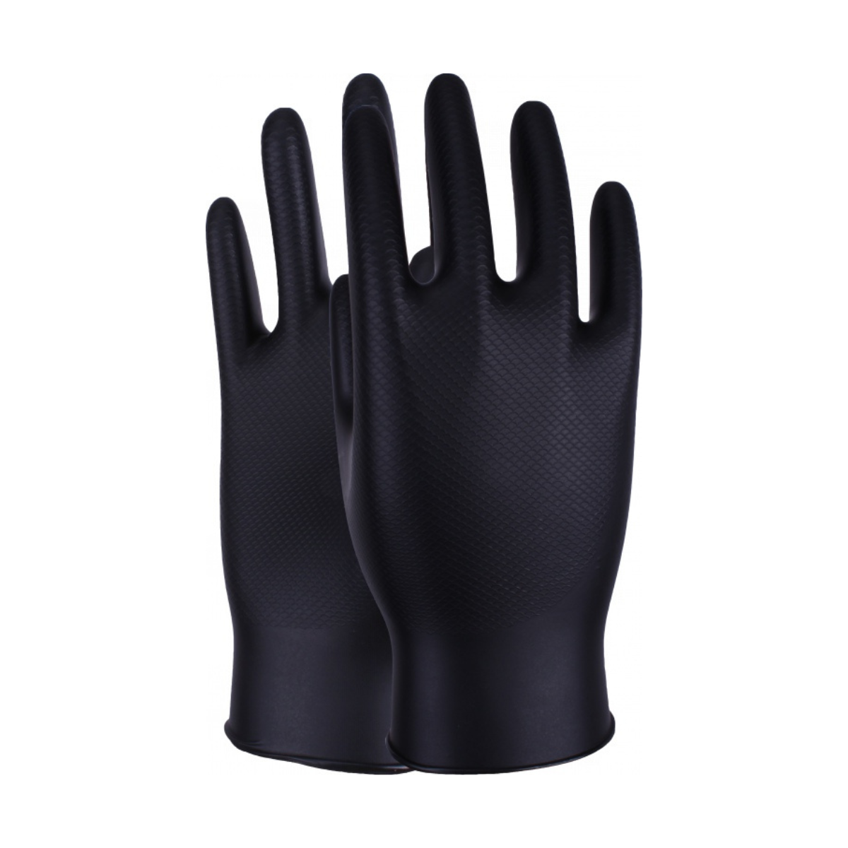 Maxim Black Nitrile Disposable Gloves - Box of 50