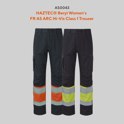 HAZTEC® Beryl Womens FR AS ARC Hi Vis Class 1 Trouser