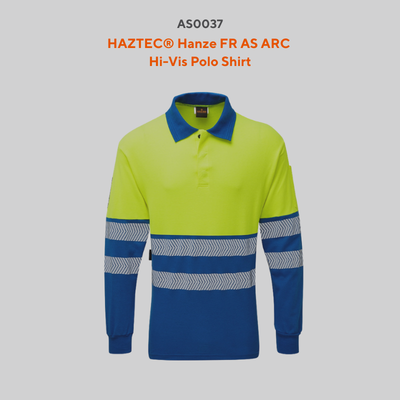HAZTEC® Hanze FR AS ARC Hi Vis Polo Shirt