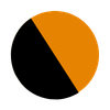 Black/Orange