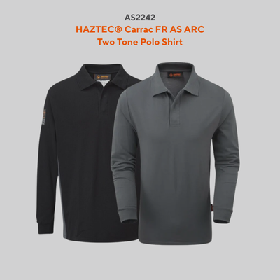 HAZTEC® Carrac FR AS ARC Two Tone Polo Shirt