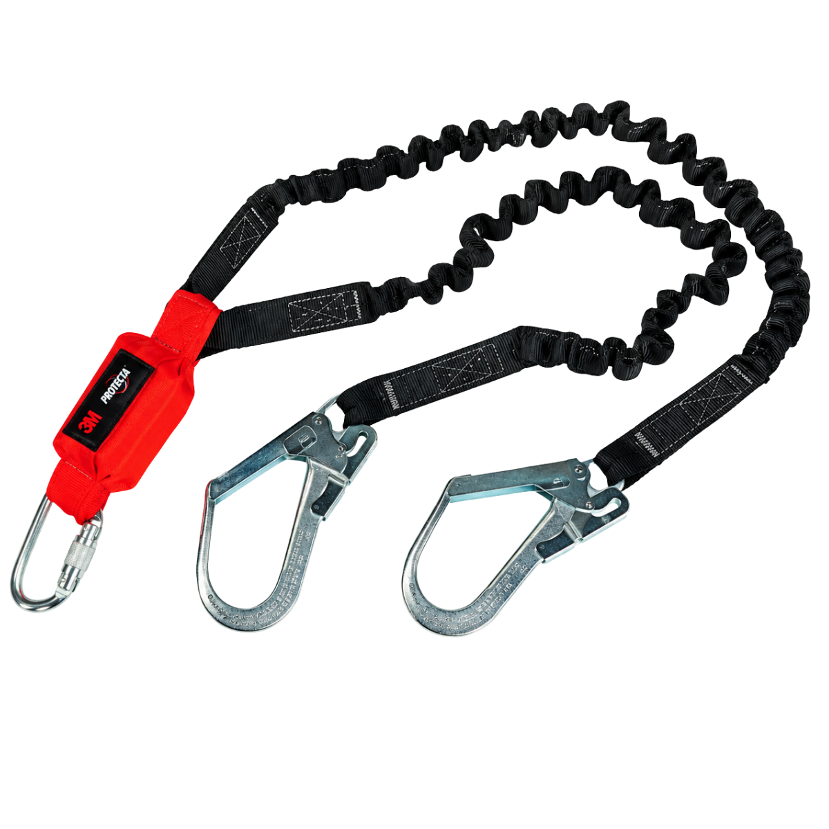 FL2067 ∙ Protecta® Shock Absorbing EW Lanyard, Twin 2m, 1260346