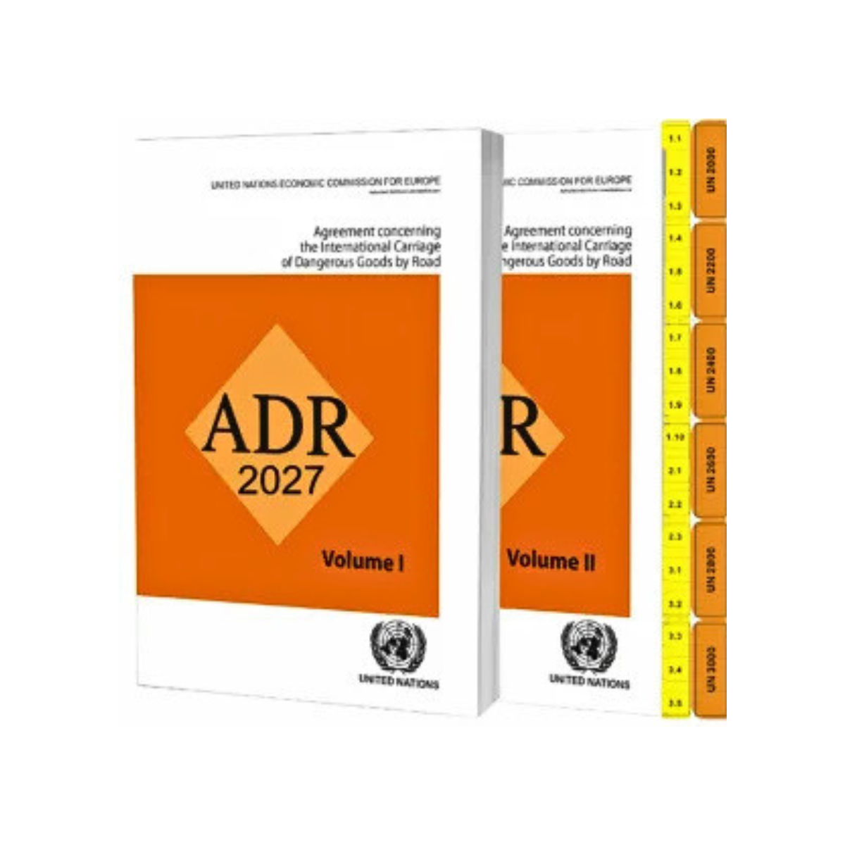 AE0027 UN ADR 2027 Agreement 2 Volume Spiral Bound