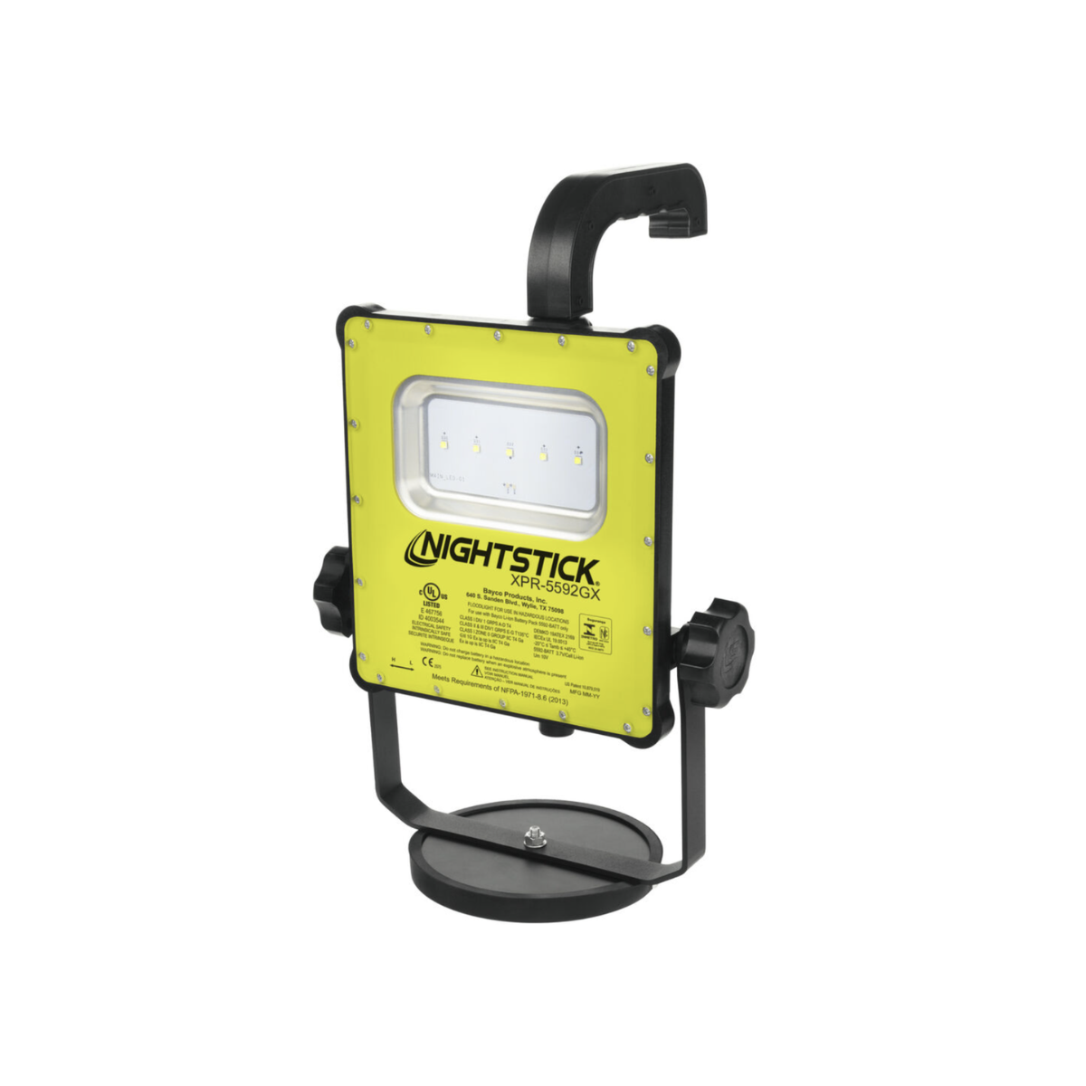 _PL0021 ∙ Nightstick Intrinsicaly Safe Scene Light with Magnetic Mount & 6' Tripod (2)